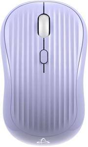 SBOX bezdrôtová myš, 4D, 1600 DPI, dobíjacia batéria, fialová