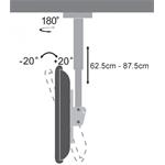 SBOX CPLB 28S, stropný držiak pre TV, od 23“ do 43"
