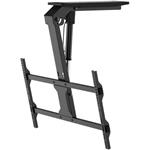 SBOX elektricky ovládaný stropný držiak na TV, čierny