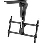 SBOX elektricky ovládaný stropný držiak na TV, čierny