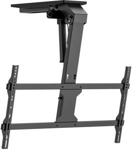 SBOX elektricky ovládaný stropný držiak na TV, čierny