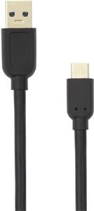 SBOX kábel USB 2.0 na USB-C, 2 m, čierny, bulk balenie