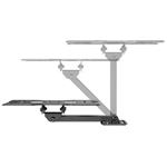 SBOX LCD-421, držiak na stenu pre TV/monitor, 23" - 43"