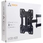 SBOX LCD-423, držiak na stenu pre TV/monitor, 23" - 43"