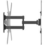 SBOX LCD-443-2, otočný a naklápací nástenný držiak pre TV 23"–65", čierny