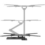 SBOX LCD-443-2, otočný a naklápací nástenný držiak pre TV 23"–65", čierny
