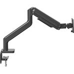 SBOX LCD-C49 stolný držiak pre monitor, 17"-49", výškovo nastaviteľný, otočný, čierny