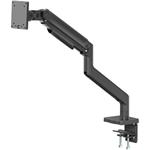 SBOX LCD-C49 stolný držiak pre monitor, 17"-49", výškovo nastaviteľný, otočný, čierny