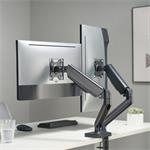 SBOX LCD-S024-3, stolný držiak na 2 monitory, 17" - 32"