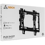 SBOX nástenný držiak 23"-43", naklápací, čierny