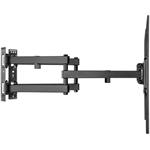 SBOX nástenný držiak 32"-70", naklápací a otočný, čierny