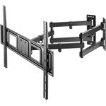 SBOX nástenný držiak 32"-70", naklápací a otočný, čierny