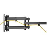 SBOX nástenný držiak 32"-70", naklápací a otočný, čierny