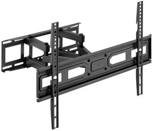 SBOX nástenný držiak 37"-80", naklápací, čierny