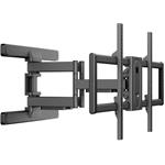 SBOX nástenný držiak 43"-100", naklápací a otočný, čierny