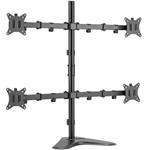 SBOX stolný držiak na monitor 13"-32", čierny