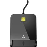 SBOX USB 2.0, Smart Card Reader, čítačka čipových kariet, čierna
