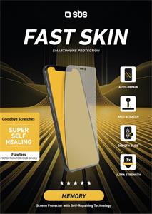 SBS Fast Skin Memory, fólia pre mobil - číra