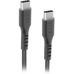 SBS Kábel USB-C/USB-C, 25 W, 1,5 m, čierna
