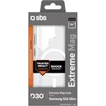 SBS puzdro Extreme Mag D3O pre Samsung Galaxy S26 Ultra, transparentná