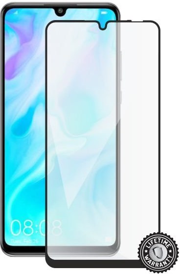Screenshield tvrdené ochranné sklo pre Huawei P30 Lite (full COVER black)