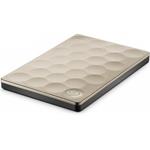 Seagate Backup Plus Ultra Slim 1TB, zlatý