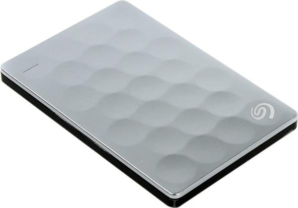 Seagate Backup Plus Ultra Slim 2TB, strieborný