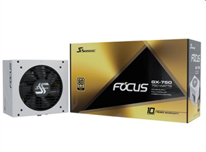 Seasonic FOCUS GX White Edition GOLD 750W V4 ATX 3.1, PCIe 5.1, modular