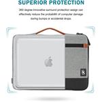 Seine Scene, Taška na notebook Dijon sleeve 14'', sivá