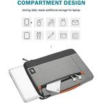 Seine Scene, Taška na notebook Dijon sleeve 14'', sivá