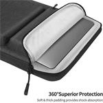 Seine Scene, Taška na notebook Orleans sleeve 15", čierna