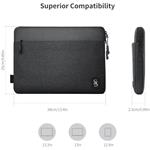 Seine Scene, Taška na notebook Valence sleeve 16", čierna