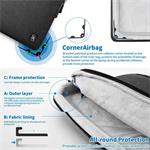 Seine Scene, Taška na notebook Valence sleeve 16", čierna