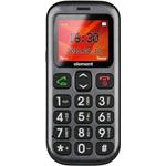 Sencor Element P001S, mobilný telefón, Dual SIM, čierny
