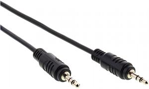 Sencor kábel Jack 3,5mm M/M, prepojovací 3,0m čierny