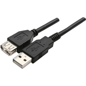 Sencor kábel USB 2.0 A-A M/F, predlžovací, 1,5m