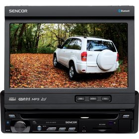 SENCOR SCD 9414BDR autorádio s LCD 7"