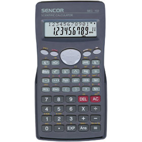 Sencor SEC 102 kalkulačka vedecká, šedá