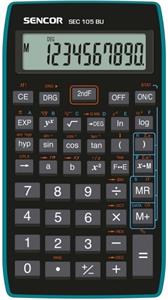 Sencor SEC 105 BU, kalkulačka vedecká, čierno-modrá