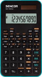 Sencor SEC 106 BU, kalkulačka vedecká, čierno-modrá