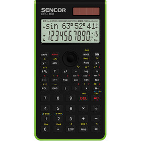 Sencor SEC 160 GN kalkulačka vedecká, čierno-zelená
