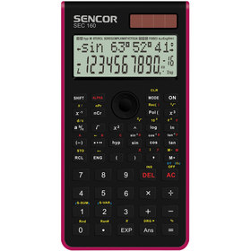 Sencor SEC 160 RD kalkulačka vedecká, čierno-červená
