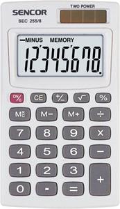 Sencor SEC 255/8, kalkulačka vrecková, biela