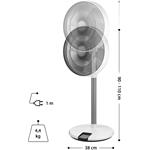 Sencor SFN 4091WH, stojanový ventilátor