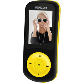 Sencor SFP 5870 BYL, 8GB MP3/MP4 prehrávač