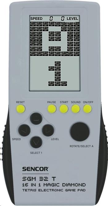 Sencor SGM 32T Hra Tetris