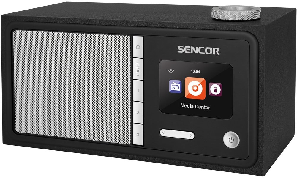 Sencor SIR 5000 WDB, internetové rádio, čierne