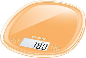Sencor SKS 33OR, kuchynská váha, oranžová