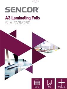 SENCOR SLA FA3M250, laminovacia fólia A3