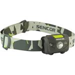 Sencor SLL 55 GREY, čelovka 3W+2R 3XAAA